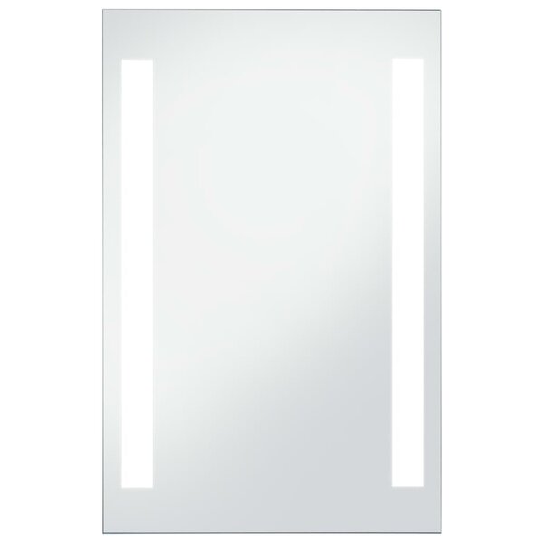 vidaXL Miroir mural à LED pour salle de bains 60x100 cm