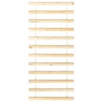 vidaXL Lattes de lit 90x200 cm bois de pin massif
