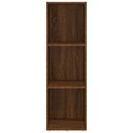 vidaXL Bibliothèque/Meuble TV chêne marron 36x30x114cm bois ingénierie
