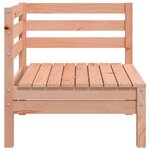 vidaXL Canapés d'angle de jardin 2 Pièces bois massif douglas