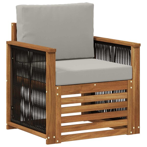 vidaXL Sofa de milieu extérieur Naturel
