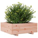 vidaXL Jardinière 70x70x26 5 cm bois massif douglas