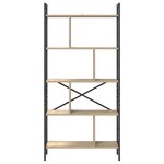 vidaXL Étagère Chêne Sonoma 75 x 30 x 156 cm Bois d'ingénierie