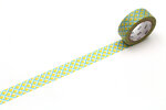 Masking tape mt tressage fond jaune