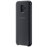 Samsung etui flip wallet a6 - noir