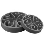 EAT SLOW LIVE LONGER Mangeoire lente Original Gris L