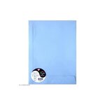 Sachet de 5 Pochettes Auto-Adhésives 22 9x32 4cm 120g Bleu Lavande Clairefontaine