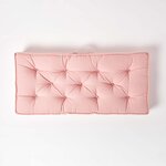 Coussin rehausseur pour canapé en coton  Rose - HOMESCAPES