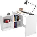 DEMEYERE Chambre complete enfant - Lit + bureau - Blanc - LILA