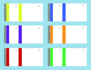 Lot de 10 Blocs vendeur Numérotés 1 à 100 Assortis ELVE