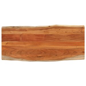 vidaXL Dessus de table 140x60x3 8cm rectangulaire bois massif d'acacia