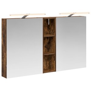 vidaXL Ensemble de Meubles de Salle de Bain 3 Pièces 120 x 14 5 x 70 cm