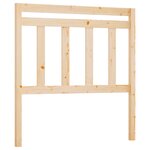 vidaXL Tête de lit 106x4x100 cm Bois massif de pin