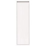 vidaXL Armoire murale Blanc 30x30x100 cm Bois de pin massif