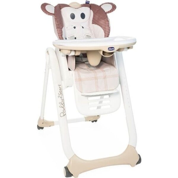 CHICCO - Chaise Haute Polly 2 Monkey