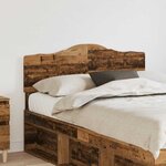vidaXL Tête de lit Bois Ancien 120 cm Bois d'ingénierie