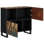 vidaXL Buffet avec 2 portes 80x33x75 cm bois massif de récupération