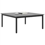vidaXL Table basse Gris Sonoma 100 x 100 x 45 cm Bois d'ingénierie