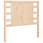 vidaXL Tête de lit 96x4x100 cm Bois massif de pin