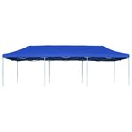 vidaXL Tente de réception pliable 3x9 m Bleu