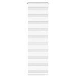 vidaXL Store zèbre blanc 50x100 cm largeur du tissu 45 9 cm polyester