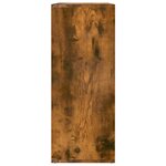 vidaXL Buffet Chêne fumé 60x30x75 cm Bois d'ingénierie