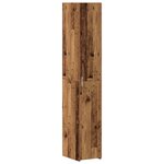vidaXL Haut Armoire 2 Pièces Bois ancien 30 x 42 5 x 185 cm