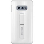 Samsung coque renforcée fonction stand s10e - blanc