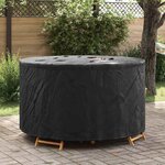 vidaXL Housse pour mobilier d'extérieur 157 x 157 x 85 cm Tissu 600D