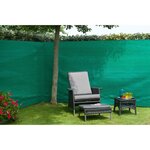 Nature Brise-vue PE 1 x 3 m Vert