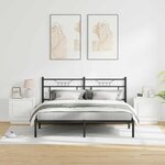 vidaXL Cabinet de chevet avec 2 Pièces Blanc 44 x 34 5 x 45 cm