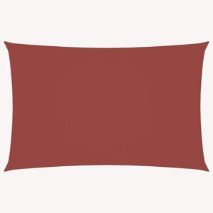 vidaXL Voile de parasol tissu oxford rectangulaire 5x7 m terre cuite