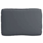 vidaXL Set de coussins de palette 3 Pièces Anthracite 120 x 80 x 12 cm