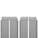 vidaXL Auvent latéral rétractable de patio 140x1200 cm Anthracite