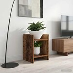 vidaXL Support de Plante Bois ancien 30 x 30 x 40 cm Bois d'ingénierie