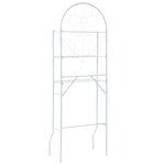 vidaXL Étagère de toilette Blanc 60x33x174 cm