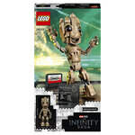 76217 LEGO® Marvel Super Heroes™ : Modèle Articulé de Bébé Groot de l'Univers Cinématographique Marvel