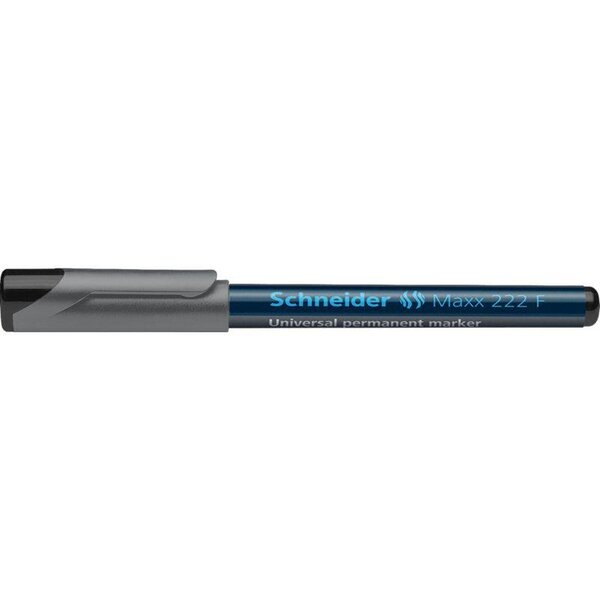 Marqueur universel Maxx 222 Pointe Fine Permanent noir SCHNEIDER
