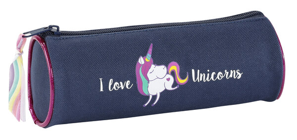 Trousse scolaire Licorne 1 compartiment - 21x7cm