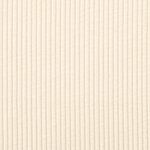 vidaXL Canapé 2 places avec méridienne en L crème 125 cm lin