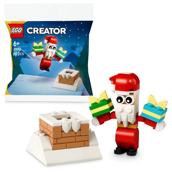 LEGO Creator 30692 - Cheminée de Noël avec le Père Noël (polybag)
