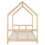 vidaXL Cadre de lit pour enfant 90x190 cm Bois de pin massif