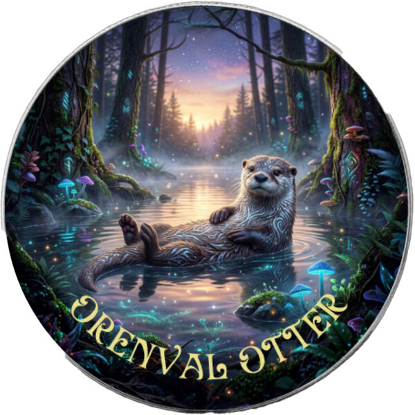 Monnaie ORENVAL OTTER Forest Totems V 1 Oz Argent 1$ USA 2026