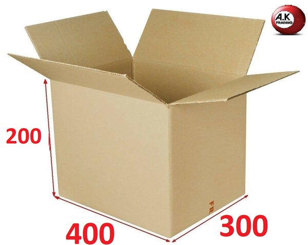 Lot de 10 carton demenagement 40 x 30 x 20 solide double canelure  norme galia a13