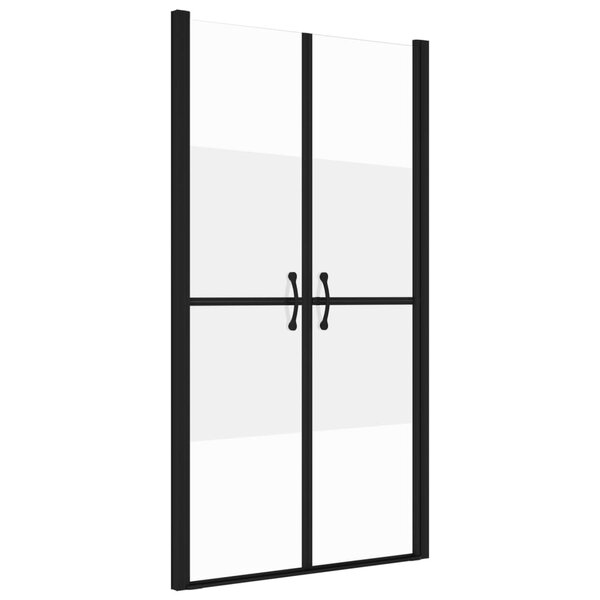 vidaXL Porte de douche ESG demi-dépoli (68-71)x190 cm
