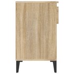vidaXL Armoire à chaussures Chêne sonoma 102x36x60cm Bois d'ingénierie