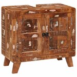 vidaXL Cabinet de salle de bain avec étagère avec stockage avec porte