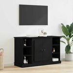 vidaXL Buffet Chêne noir 100 x 35 5 x 60 cm Bois d'ingénierie