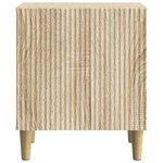 vidaXL Cabinet de chevet Chêne Sonoma 43 x 34 5 x 50 cm