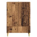 vidaXL Buffet Bois ancien 66 x 34 5 x 95 cm Bois d'ingénierie